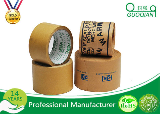 China La cinta reforzada aduana de Kraft, Kraft engomó el pegamento resuelto caliente de cinta de papel proveedor