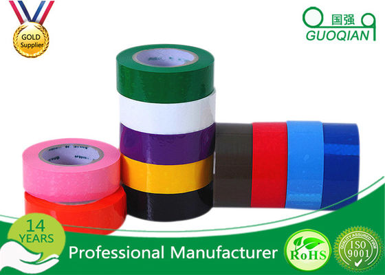 China Cara de empaquetado coloreada acrílico fuerte de la cinta del paquete de BOPP sola 50m m * 66 M proveedor