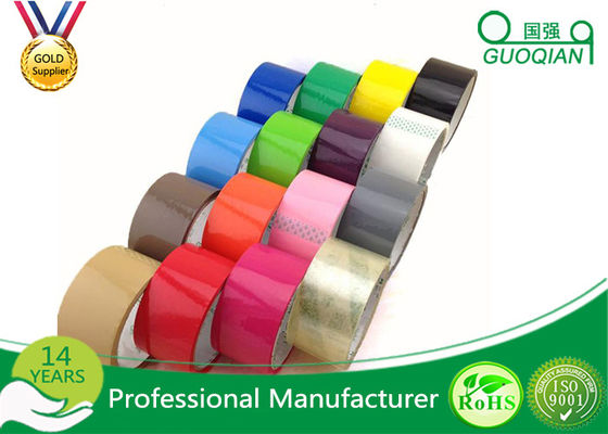 China pegamento de acrílico modificado para requisitos particulares cinta de empaquetado coloreado personalizado los 80m proveedor