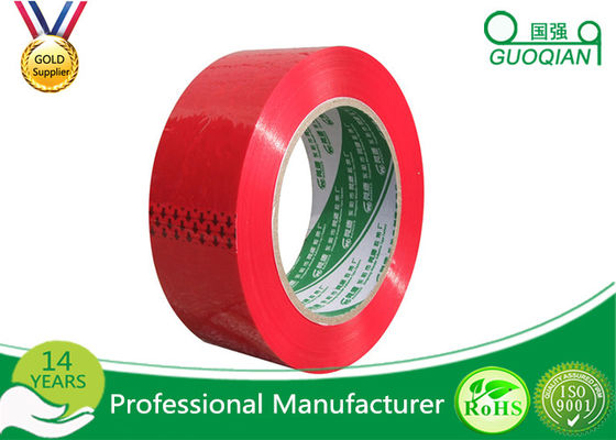 China Cargo rojo que envuelve la cinta de empaquetado del polipropileno orientado biaxialmente de la cinta adhesiva de BOPP proveedor