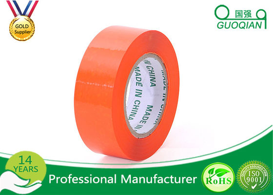 China Bopp modificado para requisitos particulares coloreó la cinta de empaquetado para el cartón que sellaba la cinta anaranjada del embalaje proveedor