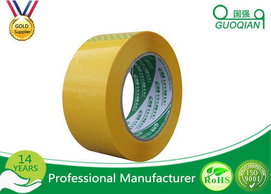 China La presión Senditive coloreó la cinta de empaquetado 11 milímetros - cinta amarilla del embalaje de 288 milímetros Bopp proveedor