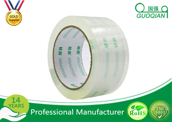China Bopp cristalino imprimió la cinta del paquete, cinta reservada del embalaje con piezosensible proveedor