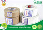 La aduana auta-adhesivo imprimió la protección del medio ambiente de la cinta de Kraft proveedor