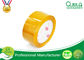 Cinta adhesiva impermeable coloreada amarillenta de la cinta aislante para el cartón que sella el pegamento caliente del derretimiento proveedor
