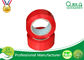 Cargo rojo que envuelve la cinta de empaquetado del polipropileno orientado biaxialmente de la cinta adhesiva de BOPP proveedor