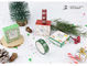 Cinta divertida de Washi del japonés de la decoración de la Navidad de DIY para el paquete de la caja de regalo proveedor
