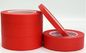 La adherencia fuerte a prueba de calor coloreó la cinta adhesiva/a la cinta aislante roja proveedor