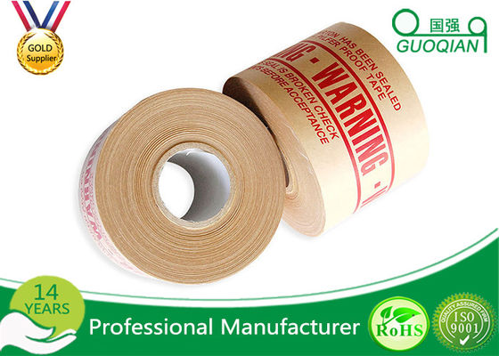 China Parásitos atmosféricos antis de cinta de papel activados agua de Kraft con el hilo del algodón para embalar proveedor